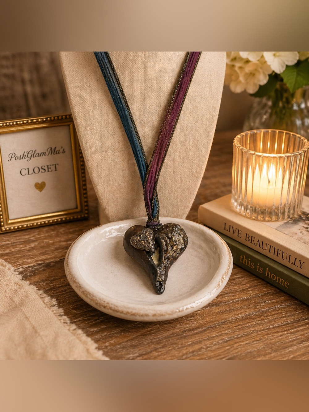 MAKU 🎁 handcrafted Heart Pendant Necklace 🎁